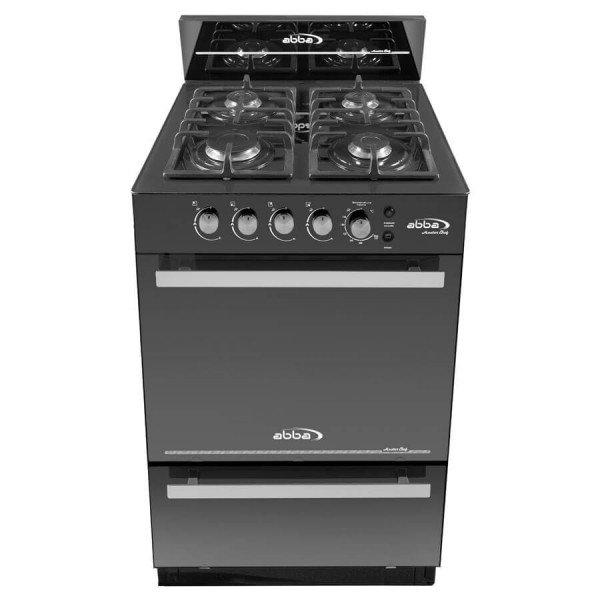 Estufa De Piso ABBA Master Chef AG 202-3 GT | Gas | 4 Puestos | Calienta  Platos (Asador [Puerta Inferior]) | Vidrio Reflectivo - Abba