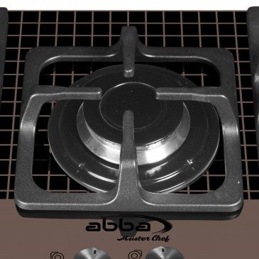  Estufa De Empotrar Abba Master Chef - CG 501-V5D vista quemador en detalle